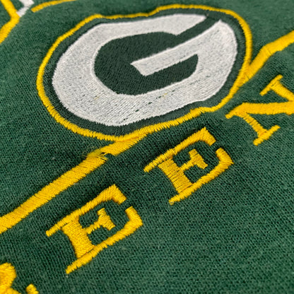 【中古品】【メンズ】 JERZEES ジャージーズ USA製 PACKERS TURTLE NECK SWEATSHIRT パッカーズタートルネック スウェットシャツ 146-260130-tt-13-izu サイズ：XL カラー：グリーン 万代Net店