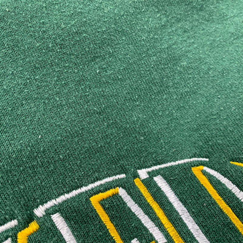 【中古品】【メンズ】 JERZEES ジャージーズ USA製 PACKERS TURTLE NECK SWEATSHIRT パッカーズタートルネック スウェットシャツ 146-260130-tt-13-izu サイズ：XL カラー：グリーン 万代Net店