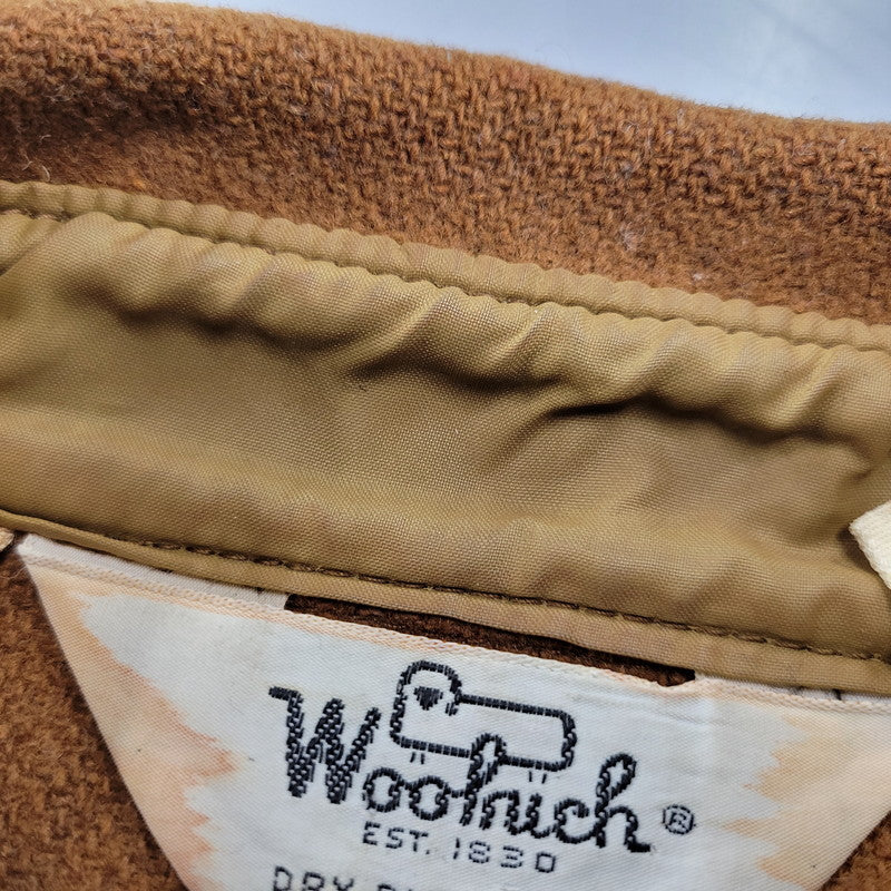 【中古品】【メンズ】 LS WOOL SHIRT WPL6635 ロングスリーブ ウールシャツ 長袖 トップス 146-260131-as-15-izu サイズ：S カラー：ブラウン 万代Net店