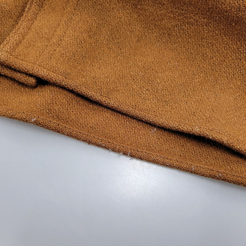 【中古品】【メンズ】 LS WOOL SHIRT WPL6635 ロングスリーブ ウールシャツ 長袖 トップス 146-260131-as-15-izu サイズ：S カラー：ブラウン 万代Net店