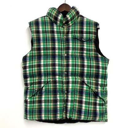 【中古品】【メンズ】 REVERSIBLE DOWN VEST 10936009 リバーシブル ダウンベスト 144-260130-as-10-izu サイズ：M カラー：ブラック/マルチカラー 万代Net店