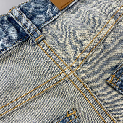 【中古品】【メンズ】 INSCRIRE アンスクリア ID-PT33 LOOSE FIT ルーズ フィット INSIDE OUT DENIM PANTS インサイド アウト デニム パンツ ズボン ボトムス 151-260130-ya-08-izu サイズ：30 カラー：インディゴ 万代Net店