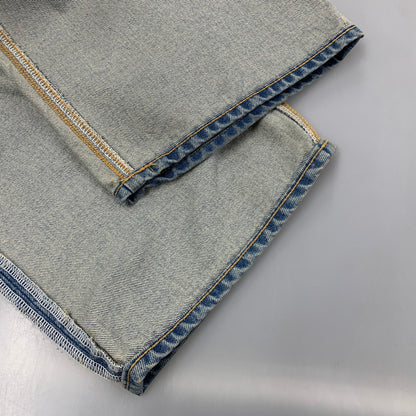 【中古品】【メンズ】 INSCRIRE アンスクリア ID-PT33 LOOSE FIT ルーズ フィット INSIDE OUT DENIM PANTS インサイド アウト デニム パンツ ズボン ボトムス 151-260130-ya-08-izu サイズ：30 カラー：インディゴ 万代Net店