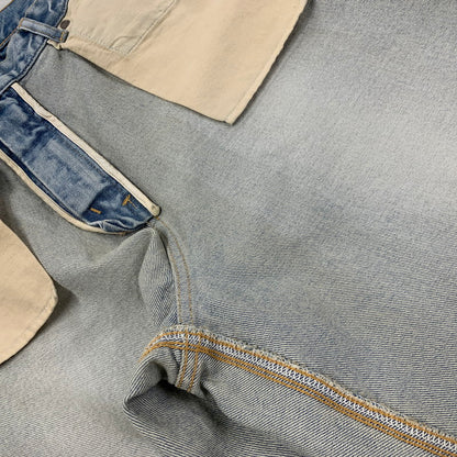 【中古品】【メンズ】 INSCRIRE アンスクリア ID-PT33 LOOSE FIT ルーズ フィット INSIDE OUT DENIM PANTS インサイド アウト デニム パンツ ズボン ボトムス 151-260130-ya-08-izu サイズ：30 カラー：インディゴ 万代Net店