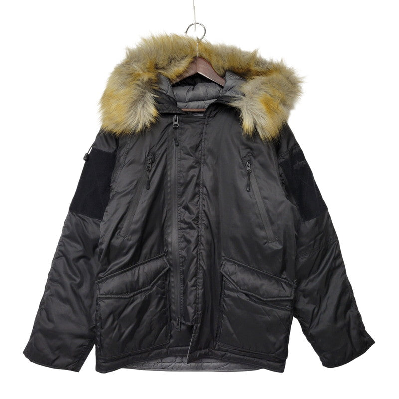 【中古品】【メンズ】 ALPHA INDUSTRIES アルファインダストリーズ DEEP FREEZE N-3B FLIGHT JACKET TA0323-001 ディープ フリーズ フライトジャケット アウター 145-260131-as-14-izu サイズ：S カラー：ブラック 万代Net店