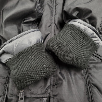 【中古品】【メンズ】 ALPHA INDUSTRIES アルファインダストリーズ DEEP FREEZE N-3B FLIGHT JACKET TA0323-001 ディープ フリーズ フライトジャケット アウター 145-260131-as-14-izu サイズ：S カラー：ブラック 万代Net店