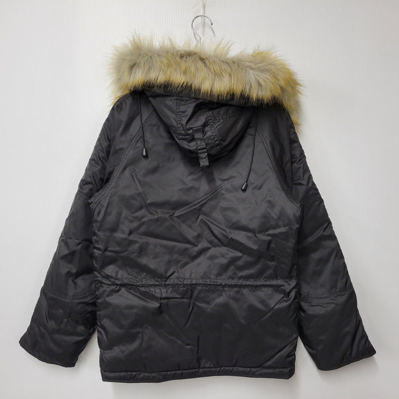 【中古品】【メンズ】 ALPHA INDUSTRIES アルファインダストリーズ DEEP FREEZE N-3B FLIGHT JACKET TA0323-001 ディープ フリーズ フライトジャケット アウター 145-260131-as-14-izu サイズ：S カラー：ブラック 万代Net店
