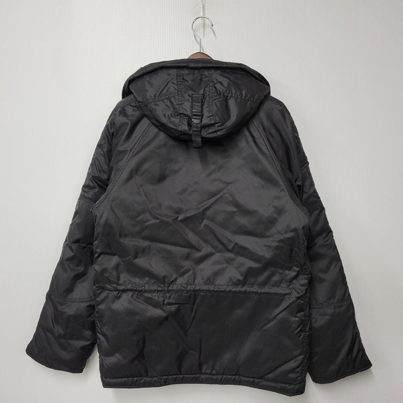 【中古品】【メンズ】 ALPHA INDUSTRIES アルファインダストリーズ DEEP FREEZE N-3B FLIGHT JACKET TA0323-001 ディープ フリーズ フライトジャケット アウター 145-260131-as-14-izu サイズ：S カラー：ブラック 万代Net店