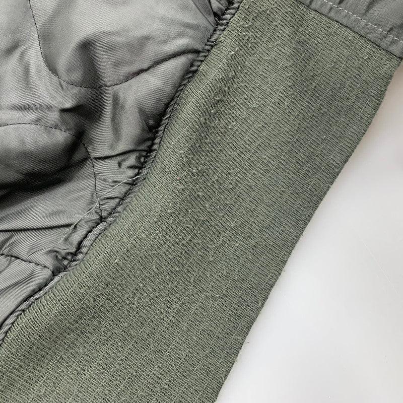 【中古品】【メンズ】 ALPHA INDUSTRIES アルファインダストリーズ 0615-00-573-8335 USA製 MA-1 FLIGHT JACKET フライト ジャケット アウター 145-260130-ya-14-izu サイズ：XS カラー：ダークグリーン 万代Net店