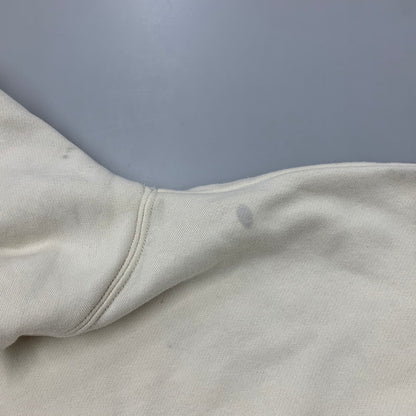 【中古品】【メンズ】 FOG ESSENTIALS エフオージーエッセンシャルズ ×THEATER8 シアターエイト BACK LOGO PAINT HOODIE バック ロゴ ペイント フーディ トップス スウェット トレーナー 142-260130-ya-15-izu サイズ：XS カラー：クリーム 万代Net店
