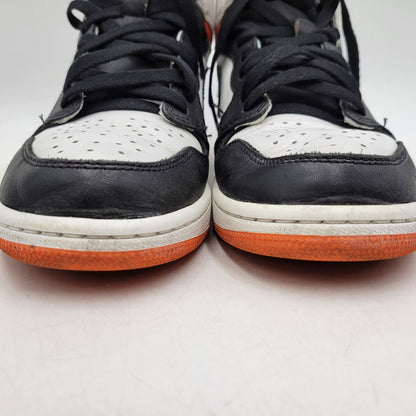 【中古品】【メンズ】 555088-180 AIR JORDAN 1 RETRO HIGH OG エア ジョーダン ワン レトロ ハイ オリジナル スニーカー シューズ 靴 160-260214-cs-08-izu サイズ：27.0cm カラー：WHITE/BLACK-ELECTRO ORANGE 万代Net店