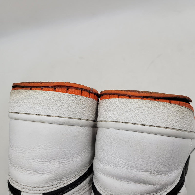 【中古品】【メンズ】 555088-180 AIR JORDAN 1 RETRO HIGH OG エア ジョーダン ワン レトロ ハイ オリジナル スニーカー シューズ 靴 160-260214-cs-08-izu サイズ：27.0cm カラー：WHITE/BLACK-ELECTRO ORANGE 万代Net店