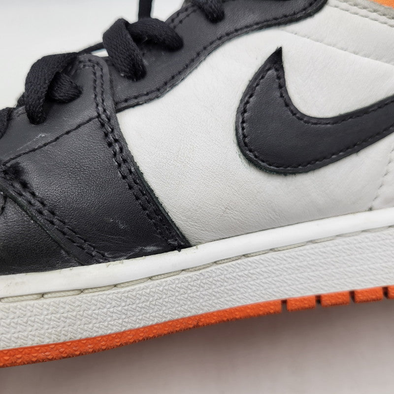 【中古品】【メンズ】 555088-180 AIR JORDAN 1 RETRO HIGH OG エア ジョーダン ワン レトロ ハイ オリジナル スニーカー シューズ 靴 160-260214-cs-08-izu サイズ：27.0cm カラー：WHITE/BLACK-ELECTRO ORANGE 万代Net店