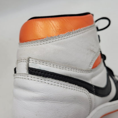 【中古品】【メンズ】 555088-180 AIR JORDAN 1 RETRO HIGH OG エア ジョーダン ワン レトロ ハイ オリジナル スニーカー シューズ 靴 160-260214-cs-08-izu サイズ：27.0cm カラー：WHITE/BLACK-ELECTRO ORANGE 万代Net店