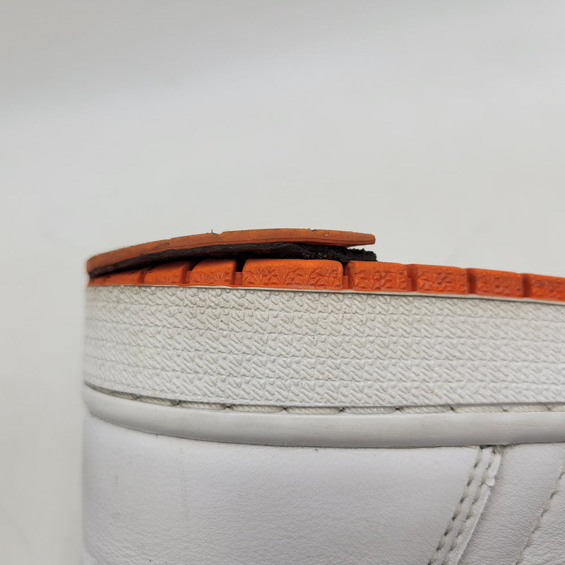 【中古品】【メンズ】 555088-180 AIR JORDAN 1 RETRO HIGH OG エア ジョーダン ワン レトロ ハイ オリジナル スニーカー シューズ 靴 160-260214-cs-08-izu サイズ：27.0cm カラー：WHITE/BLACK-ELECTRO ORANGE 万代Net店