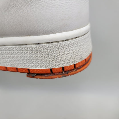 【中古品】【メンズ】 555088-180 AIR JORDAN 1 RETRO HIGH OG エア ジョーダン ワン レトロ ハイ オリジナル スニーカー シューズ 靴 160-260214-cs-08-izu サイズ：27.0cm カラー：WHITE/BLACK-ELECTRO ORANGE 万代Net店