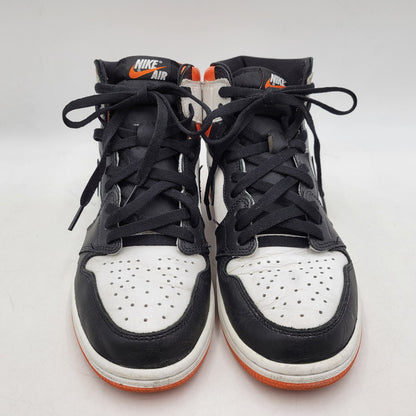 【中古品】【メンズ】 555088-180 AIR JORDAN 1 RETRO HIGH OG エア ジョーダン ワン レトロ ハイ オリジナル スニーカー シューズ 靴 160-260214-cs-08-izu サイズ：27.0cm カラー：WHITE/BLACK-ELECTRO ORANGE 万代Net店