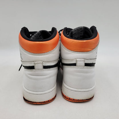 【中古品】【メンズ】 555088-180 AIR JORDAN 1 RETRO HIGH OG エア ジョーダン ワン レトロ ハイ オリジナル スニーカー シューズ 靴 160-260214-cs-08-izu サイズ：27.0cm カラー：WHITE/BLACK-ELECTRO ORANGE 万代Net店