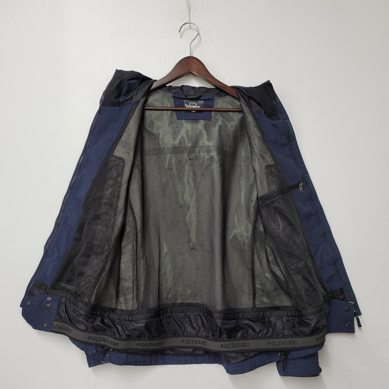 【中古品】【メンズ】 POLEWARDS ポールワーズ MOUNTAIN PARKA PW014A0069 マウンテンパーカー ジャケット アウター 144-260131-as-12-izu サイズ：L カラー：ネイビー 万代Net店