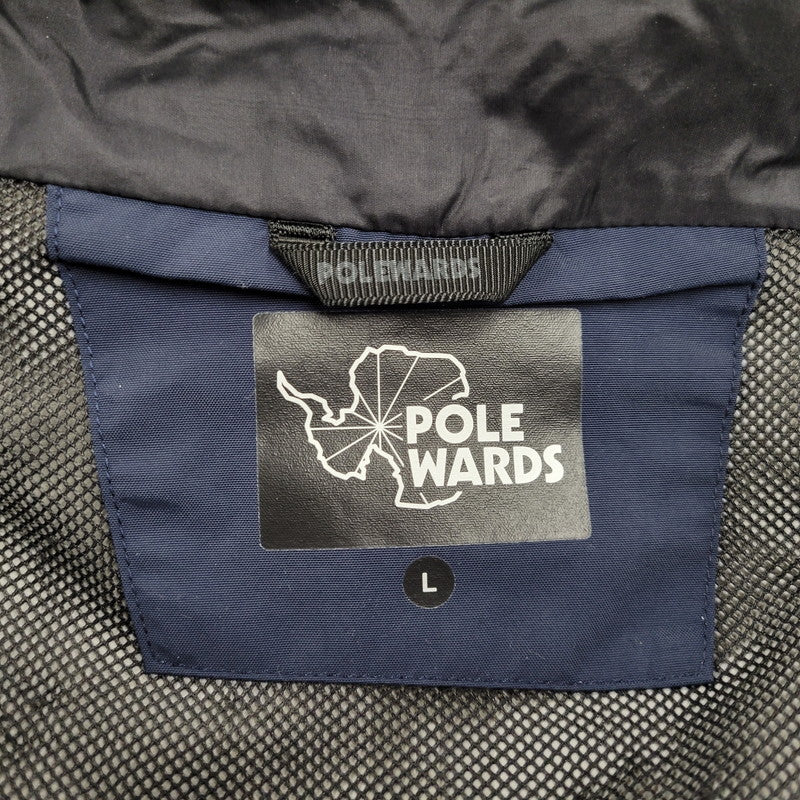 【中古品】【メンズ】 POLEWARDS ポールワーズ MOUNTAIN PARKA PW014A0069 マウンテンパーカー ジャケット アウター 144-260131-as-12-izu サイズ：L カラー：ネイビー 万代Net店