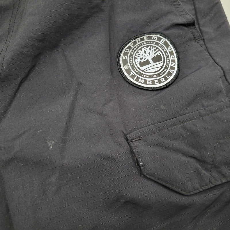 【現状渡し品】【メンズ】 × TIMBERLAND ティンバーランド REVERSIBLE RIPSTOP PANT リバーシブル リップストップ パンツ ボトムス 149-260131-as-06-izu サイズ：S カラー：ブラック 万代Net店