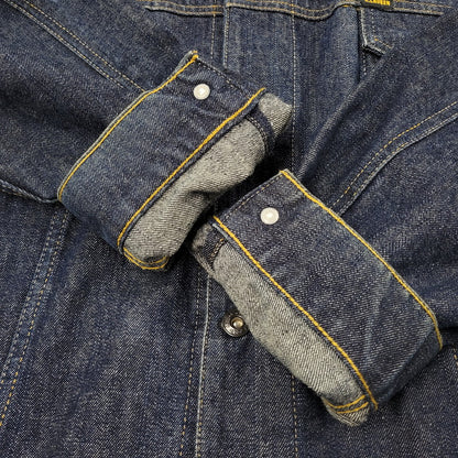 【中古品】【メンズ】 POLO JEANS COMPANY ポロ ジーンズ カンパニー 5839YW2075 三角タグ メキシコ製 3RD TYPE DENIM JACKET サードタイプ デニムジャケット アウター 146-260131-ya-15-izu サイズ：XL カラー：インディゴ 万代Net店