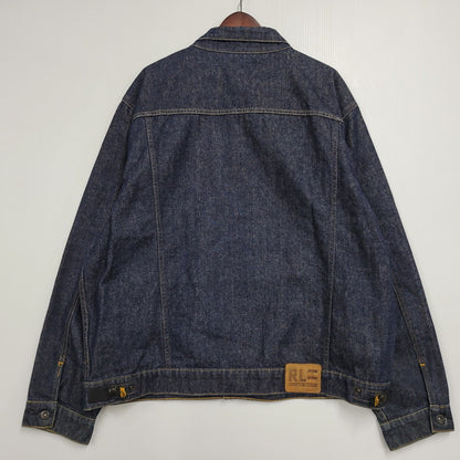 【中古品】【メンズ】 POLO JEANS COMPANY ポロ ジーンズ カンパニー 5839YW2075 三角タグ メキシコ製 3RD TYPE DENIM JACKET サードタイプ デニムジャケット アウター 146-260131-ya-15-izu サイズ：XL カラー：インディゴ 万代Net店