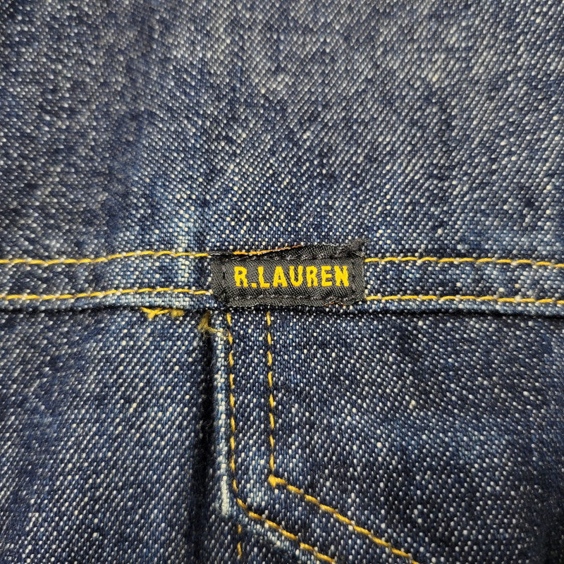【中古品】【メンズ】 POLO JEANS COMPANY ポロ ジーンズ カンパニー 5839YW2075 三角タグ メキシコ製 3RD TYPE DENIM JACKET サードタイプ デニムジャケット アウター 146-260131-ya-15-izu サイズ：XL カラー：インディゴ 万代Net店