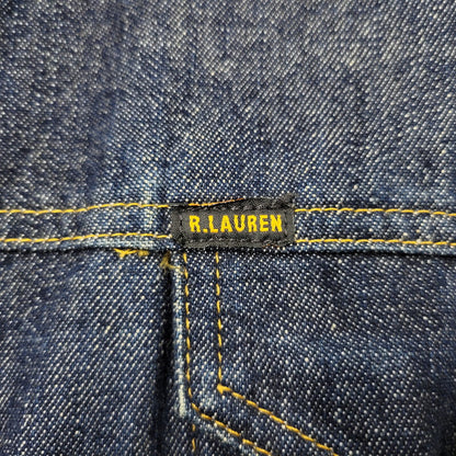 【中古品】【メンズ】 POLO JEANS COMPANY ポロ ジーンズ カンパニー 5839YW2075 三角タグ メキシコ製 3RD TYPE DENIM JACKET サードタイプ デニムジャケット アウター 146-260131-ya-15-izu サイズ：XL カラー：インディゴ 万代Net店