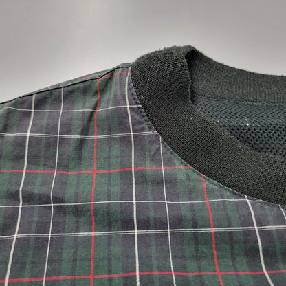 【中古品】【メンズ】 POLO GOLF RALPH LAUREN ポロ ゴルフ ラルフ ローレン COTTON CHECK PULLOVER コットン チェック プルオーバー トップス 長袖 146-260131-ya-16-izu サイズ：XL カラー：グリーン 万代Net店