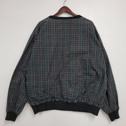 【中古品】【メンズ】 POLO GOLF RALPH LAUREN ポロ ゴルフ ラルフ ローレン COTTON CHECK PULLOVER コットン チェック プルオーバー トップス 長袖 146-260131-ya-16-izu サイズ：XL カラー：グリーン 万代Net店