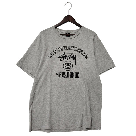 【中古品】【メンズ】 TRIBE TEE トライブ Tシャツ 半袖 トップス 142-260201-kh-04-izu サイズ：L カラー：グレー 万代Net店
