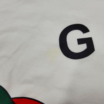 【中古品】【メンズ】 616036 XJD7T GUCCI FIRENZE グッチ フィレンツェ TEE Ｔシャツ トップス 半袖 141-260131-ya-14-izu サイズ：L カラー：WHITE 万代Net店