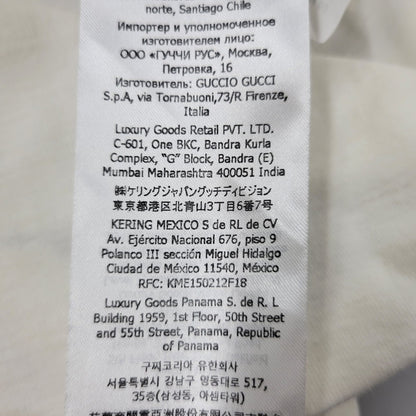 【中古品】【メンズ】 616036 XJD7T GUCCI FIRENZE グッチ フィレンツェ TEE Ｔシャツ トップス 半袖 141-260131-ya-14-izu サイズ：L カラー：WHITE 万代Net店