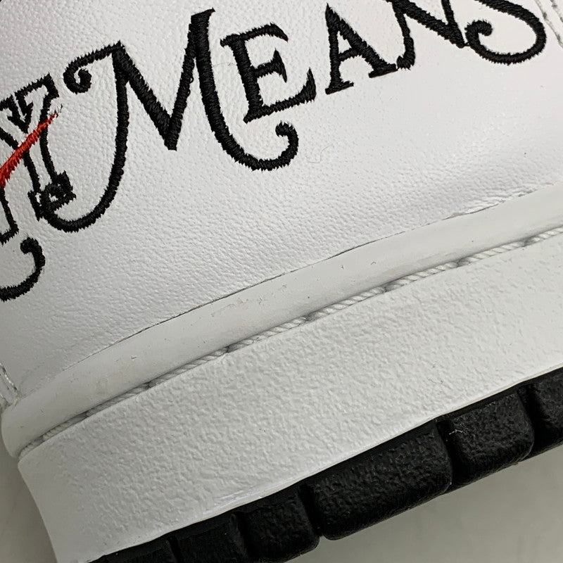 【中古美品】【メンズ】 × SUPREME シュプリーム DN3741-002 DUNK HIGH BY ANY MEANS ダンク ハイ バイ エニー ミーンズ スニーカー シューズ 靴 160-260131-ya-04-izu サイズ：27.5cm カラー： BLACK/WHITE-VARSITY RED 万代Net店