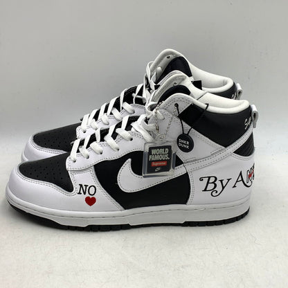 【中古美品】【メンズ】 × SUPREME シュプリーム DN3741-002 DUNK HIGH BY ANY MEANS ダンク ハイ バイ エニー ミーンズ スニーカー シューズ 靴 160-260131-ya-04-izu サイズ：27.5cm カラー： BLACK/WHITE-VARSITY RED 万代Net店