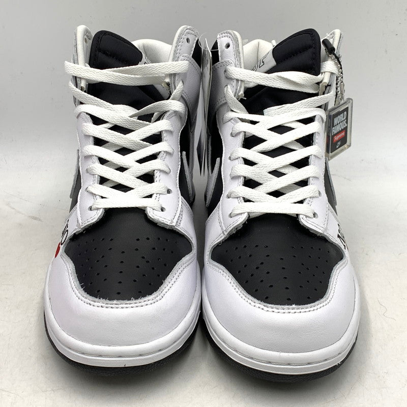 【中古美品】【メンズ】 × SUPREME シュプリーム DN3741-002 DUNK HIGH BY ANY MEANS ダンク ハイ バイ エニー ミーンズ スニーカー シューズ 靴 160-260131-ya-04-izu サイズ：27.5cm カラー： BLACK/WHITE-VARSITY RED 万代Net店