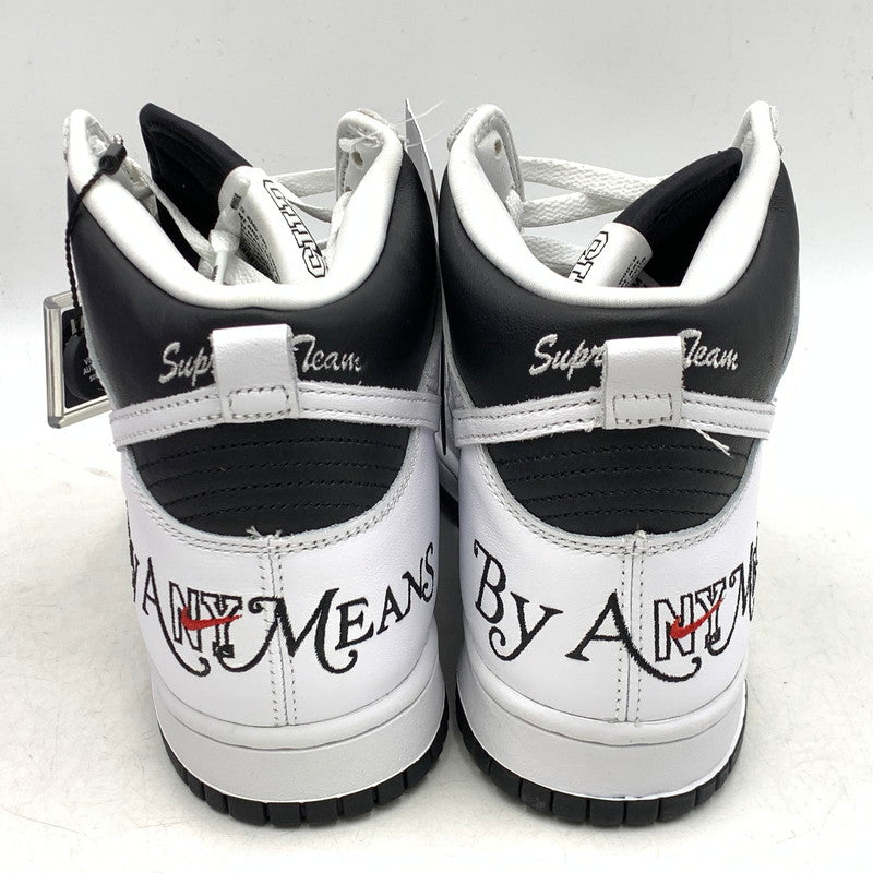 【中古美品】【メンズ】 × SUPREME シュプリーム DN3741-002 DUNK HIGH BY ANY MEANS ダンク ハイ バイ エニー ミーンズ スニーカー シューズ 靴 160-260131-ya-04-izu サイズ：27.5cm カラー： BLACK/WHITE-VARSITY RED 万代Net店