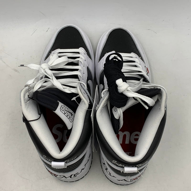 【中古美品】【メンズ】 × SUPREME シュプリーム DN3741-002 DUNK HIGH BY ANY MEANS ダンク ハイ バイ エニー ミーンズ スニーカー シューズ 靴 160-260131-ya-04-izu サイズ：27.5cm カラー： BLACK/WHITE-VARSITY RED 万代Net店