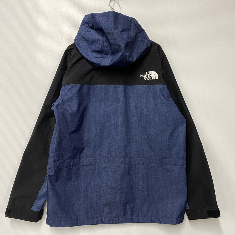 【中古品】【メンズ】 NP12032 MOUNTAIN LIGHT DENIM JACKET マウンテン ライト デニムジャケット アウター 144-260201-kh-23-izu サイズ：XXL カラー：インディゴ×ブラック 万代Net店