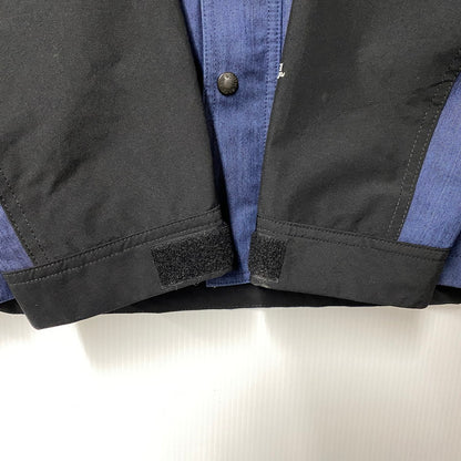 【中古品】【メンズ】 NP12032 MOUNTAIN LIGHT DENIM JACKET マウンテン ライト デニムジャケット アウター 144-260201-kh-23-izu サイズ：XXL カラー：インディゴ×ブラック 万代Net店