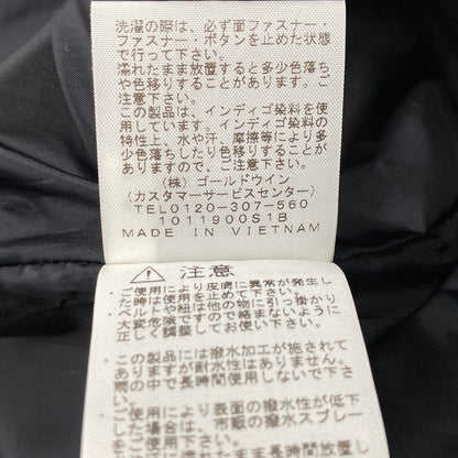 【中古品】【メンズ】 NP12032 MOUNTAIN LIGHT DENIM JACKET マウンテン ライト デニムジャケット アウター 144-260201-kh-23-izu サイズ：XXL カラー：インディゴ×ブラック 万代Net店