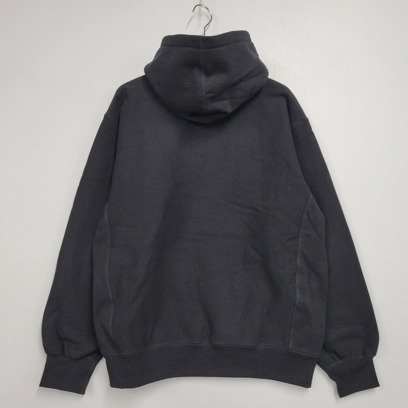 【中古品】【メンズ】 RAISED HANDSTYLE HOODED SWEATSHIRT レイズド ハンドスタイル フーデッド スウェットシャツ パーカー 長袖 トップス 149-260131-as-05-izu サイズ：M カラー：ブラック 万代Net店