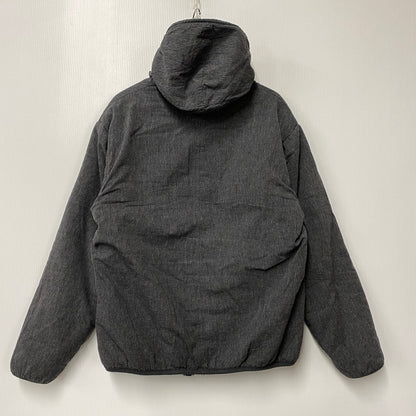 【中古品】【メンズ】 シャンブレーボアフード ジャケット アウター 140-260201-kh-18-izu サイズ：L カラー：チャコール 万代Net店