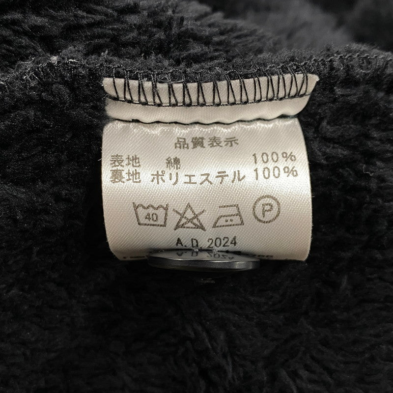 【中古品】【メンズ】 シャンブレーボアフード ジャケット アウター 140-260201-kh-18-izu サイズ：L カラー：チャコール 万代Net店