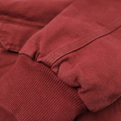 【中古品】【メンズ】 CARHARTT WIP カーハート ワークインプログレス I035617 STANTON JACKET スタントンジャケット SCARLET スカーレット STONE WASHED ストーンウォッシュド アウター 142-260131-ya-21-izu サイズ：M カラー：レッド 万代Net店
