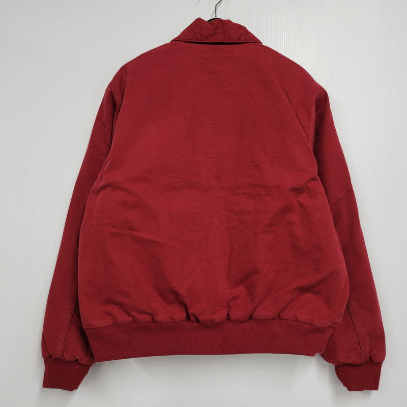 【中古品】【メンズ】 CARHARTT WIP カーハート ワークインプログレス I035617 STANTON JACKET スタントンジャケット SCARLET スカーレット STONE WASHED ストーンウォッシュド アウター 142-260131-ya-21-izu サイズ：M カラー：レッド 万代Net店