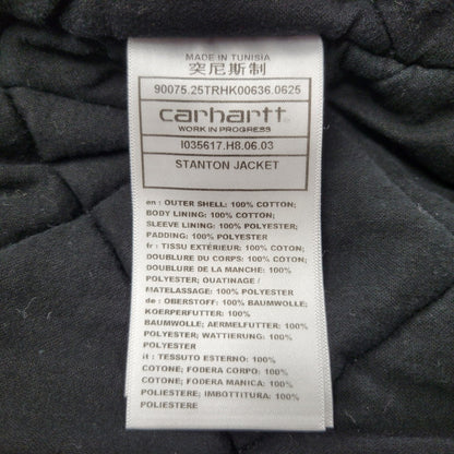 【中古品】【メンズ】 CARHARTT WIP カーハート ワークインプログレス I035617 STANTON JACKET スタントンジャケット SCARLET スカーレット STONE WASHED ストーンウォッシュド アウター 142-260131-ya-21-izu サイズ：M カラー：レッド 万代Net店