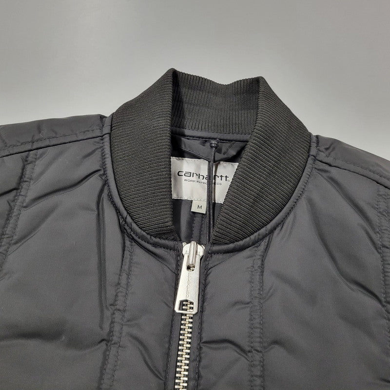 【中古美品】【メンズ】 CARHARTT WIP カーハート ワークインプログレス I034387 LACHLAN VEST LINER ラクラン ベストライナー トップス 142-260131-ya-22-izu サイズ：M カラー：BLACK 万代Net店