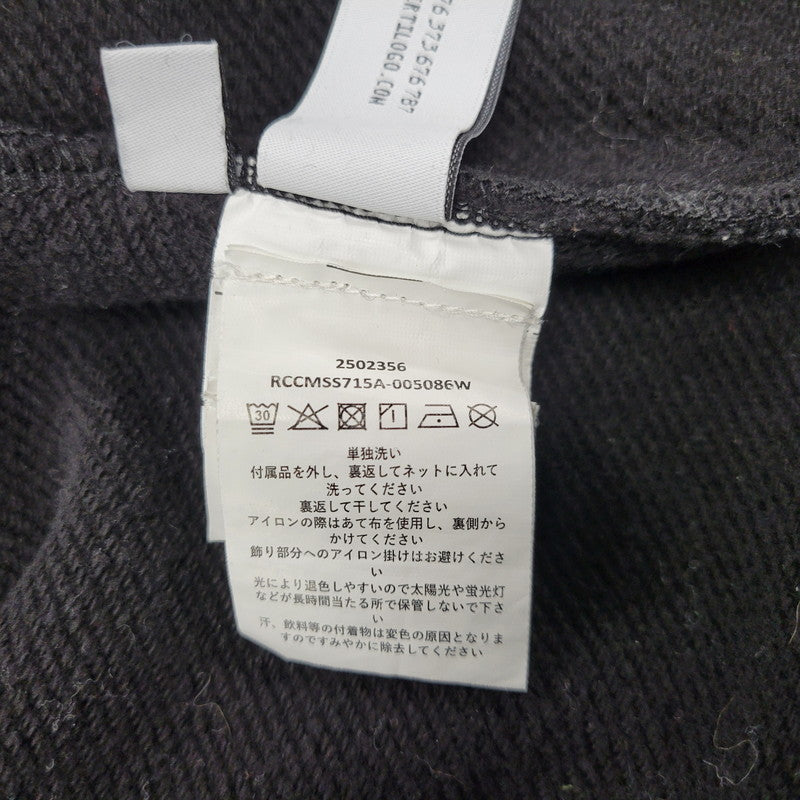 【中古品】【メンズ】 2502356 RCCMSS715A-005086W DIAGONAL RAISED FLEECE GOGGLE SWEATSHIRT ダイアゴナル レイズド フリース ゴーグル スウェットシャツ トップス 長袖 141-260209-cs-18-izu サイズ：L カラー：ブラック 万代Net店